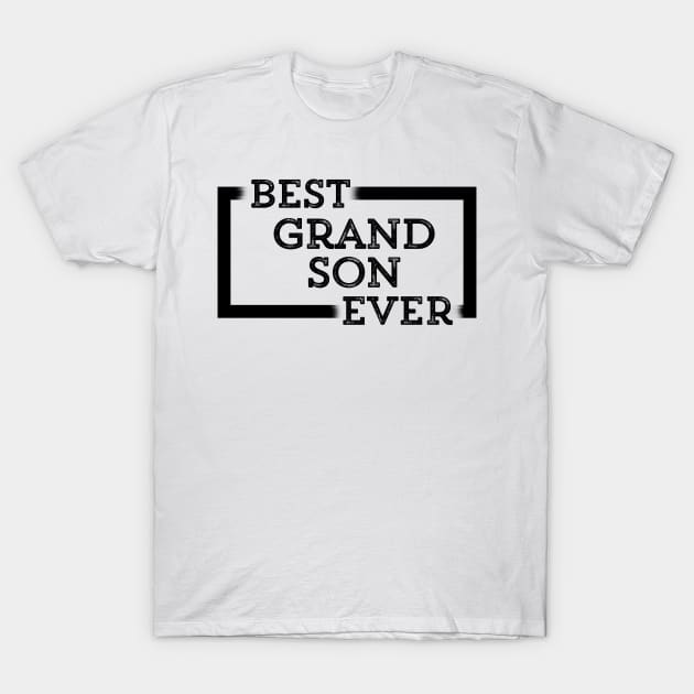 Best Grandson Ever T-Shirt by mendozar4